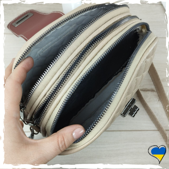 Сумка жіноча з екошкіри. Якісна сумка. Сумка женская. Жіноча сумочка | Зображення 6