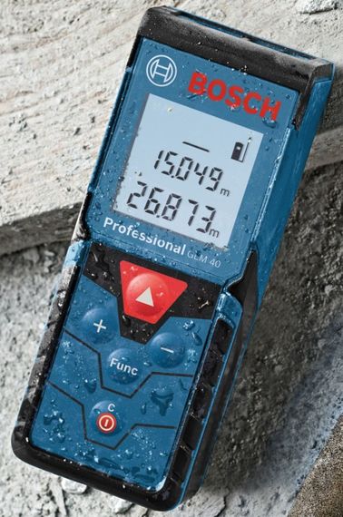 Дальномер лазерный Bosch GLM 40 ± 1.5 мм, 0,15-40м, синий (0.601.072.900) | Зображення 1