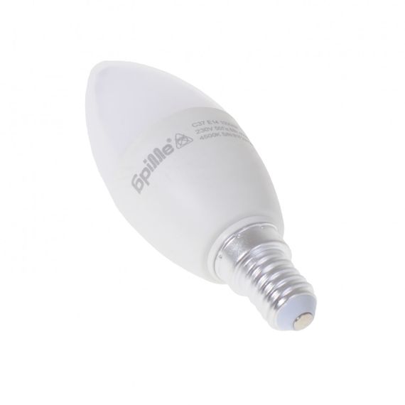 Лампа светодиодная LED 8W E14 NW C37 220V | Зображення 4