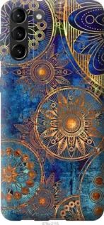 Чехол на Samsung Galaxy S21 Plus Золотой узор из пластика FCh_041613