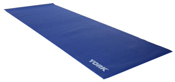 Килимок (мат) для фітнесу та йоги York Fitness 0,3см синій