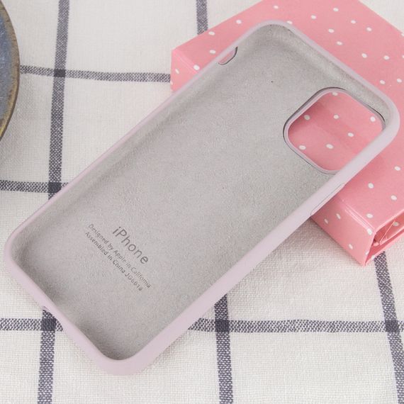 Чохол Silicone Case Full Protective (AA) для Apple iPhone 11 Pro Max (6.5") Сірий/Lavender | Зображення 2