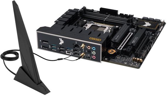 Материнcька плата ASUS TUF GAMING B650M-PLUS WIFI sAM5 B650 4xDDR5 M.2 HDMI DP WiFi BT mATX 90MB1BF0-M0EAY0 | Зображення 6