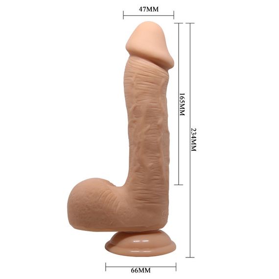 Фаллоимитатор - Beautiful Encounter Johnson Dildo Flesh Sex Aura | Зображення 7