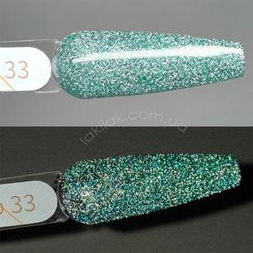 Світловідбивний гель-лак Gelix Disco №33 8мл