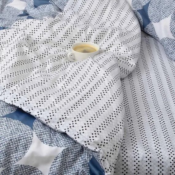 Постільна білизна полуторна Viluta Сатин Twill 522-1-5 210х143 см | Зображення 2