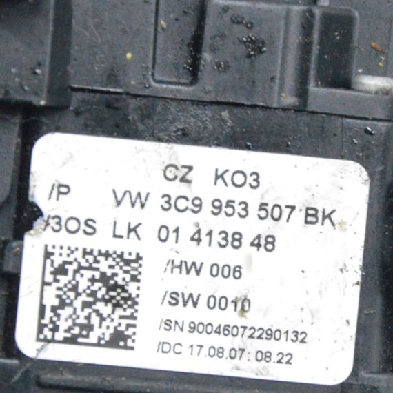 Підрульовий перемикач в зборі Volkswagen Passat B6 2005-2010 Перемикач шлейф Фольксваген 3C9953507BK | Зображення 6