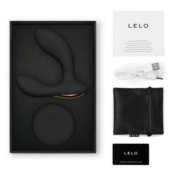 Масажер простати LELO Hugo 2 Remote Black, 2 мотори, дуже потужний, пульт ДК sexstyle | Зображення 2