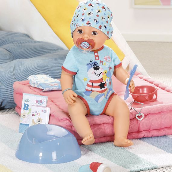 Прелесный мальчик кукла Baby 43см | Зображення 5