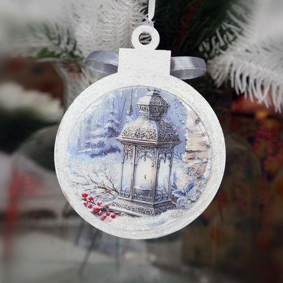 Творческий набор для создания 3-х елочных украшений "Winter Forest" FDCKW-052 | Зображення 8