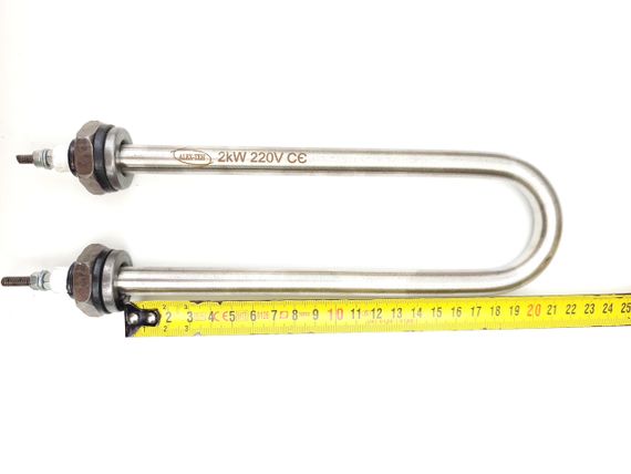 Тэн нержавейка 2000W D13/м22 дугообразный для воды | Зображення 2