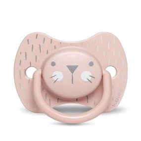 Пустышка Suavinex Hygge Уютные истории 18+ мес. розовая (306615)