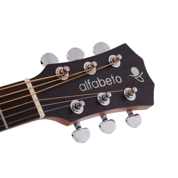 Електроакустична гітара Alfabeto SOLID AMS40EQ (Satin) + чохол | Зображення 6
