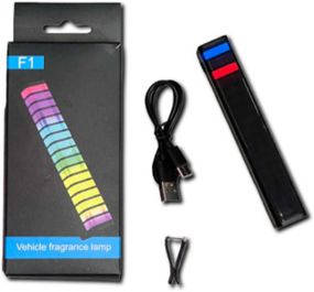 Автомобільна ароматична лампа з мікрофоном RGB XPRO F1 (43519-F1_230)