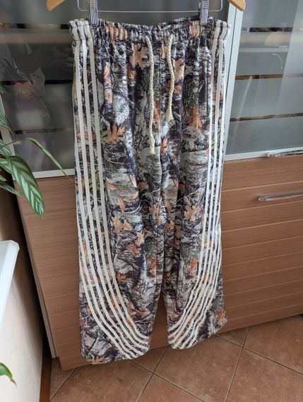 Широкі Y2K camo мультикам спортивні штани realtree зі смужками oversize | Зображення 3
