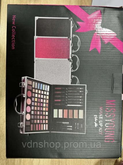 Повний набір косметики в подарунковій валізі Missyoung GM20250-1 | Зображення 3