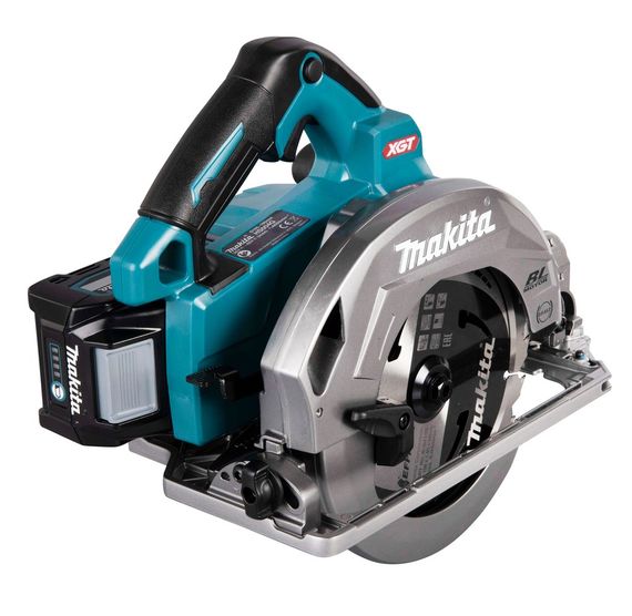 Пила дисковая ручная аккумуляторная Makita HS004GM202 (190 мм, 6000 мин-1, 62.5 мм, BL, AWS, XGT) | Зображення 6
