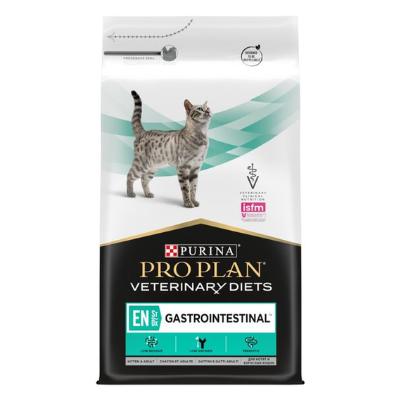 Сухой корм Purina Pro Plan Veterinary Diets EN Gastrointestinal для котов с заболеваниями жкт 5кг | Зображення 1