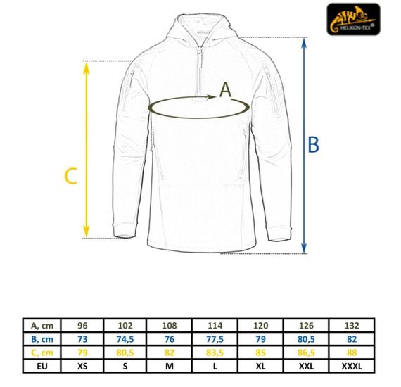 Тактична сорочка -Кофта Helikon-Tex Range Hoodie coyote | Зображення 9