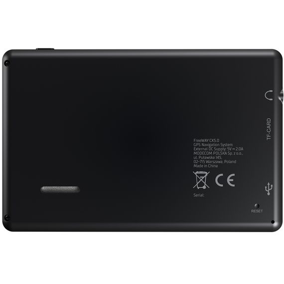 GPS Навігатор Modecom Device FreeWAY CX 5.0 8GB 5" MapFactor EU | Зображення 6