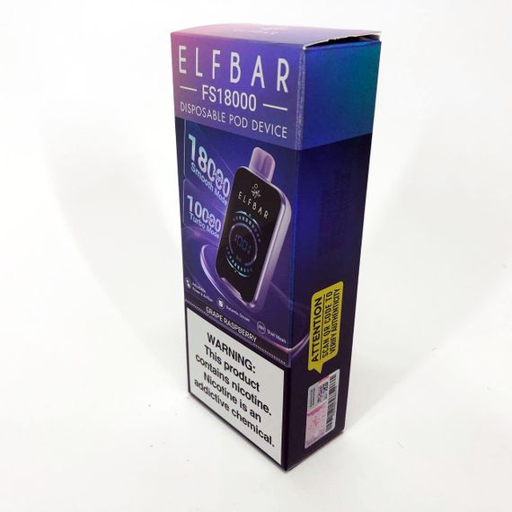 ELF BAR FS18000 смак Виноград Малина (Grape Raspberry) | Зображення 6