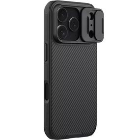Карбонова накладка Nillkin CamShield Pro для Apple iPhone 17 Pro (6.3") Black