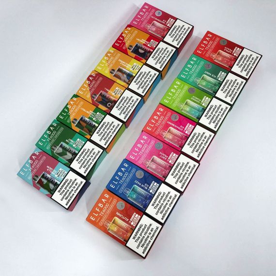 Elf Bar TE6000 5%. Персик Лайм (Peach Lime) | Зображення 9