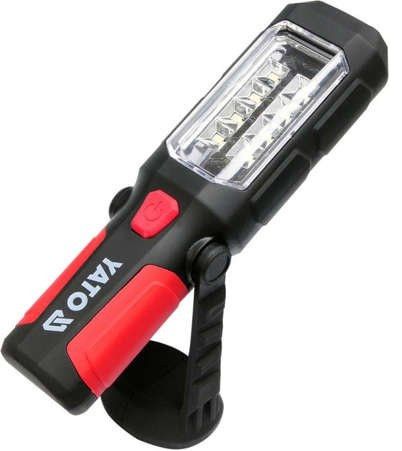 Ліхтар переносний LED 8+1 діод світильник 3 режими YATO YT-08513 | Зображення 1