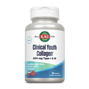 Clinical Youth Collagen I&amp;III 600mg - 60 vcaps