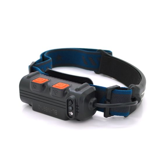 Налобний ліхтарик Bailong BL-W690-2-SMD+Red, 3+1 режим, Zoom, корпус-алюміній, водостійкий, ударостійкий, вбудований акумулятор, | Зображення 1