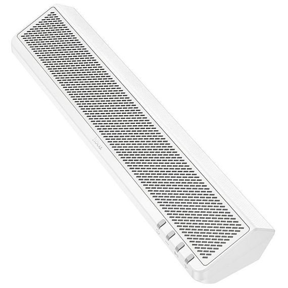 Bluetooth Колонка Hoco BS66 Smooth multimedia computer USB2.0 White | Зображення 2