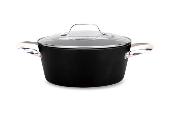Кастрюля антипригарная Maestro - 280мм x 5,8л Gleblon C2 (MR-4428)