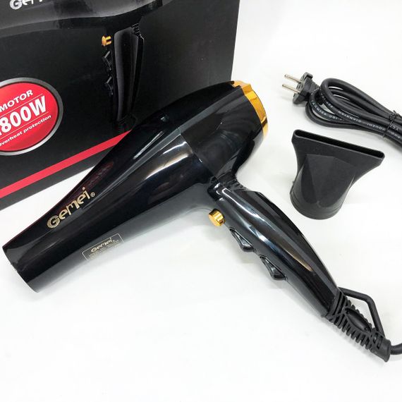 Функциональный профессиональный фен, Профессиональный фен оригинал для укладки волос салонный SD-69 | Зображення 8