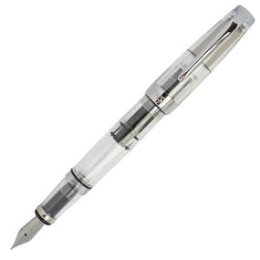 Перьевая ручка - TWSBI Diamond Mini AL Fountain Pen, широкое (B), прозрачный