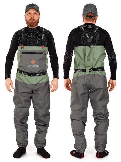 Напівкомбінезон забродний Norfin Норфін PILOT STOCKINGFOOT 2 04 р.XLL 83321-04XL-L | Зображення 1