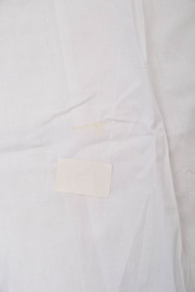 Рубашка мужская однотонная  -уценка, цвет белый, 214R830-U-1 | Зображення 5