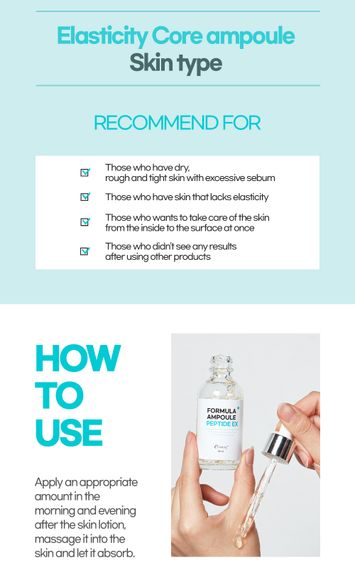 Сироватка для обличчя Esthetic House Formula+ Ampoule Peptide EX (55 ml) | Зображення 6