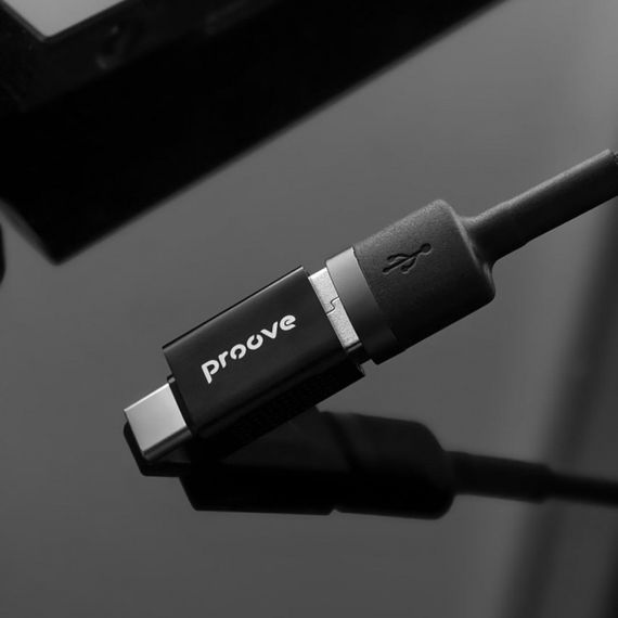 Перехідник OTG Proove Extension USB to Type-C black | Зображення 4