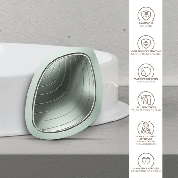 Ультразвукова маска тепло та холод GESKE Sonic Warm&Cool Mask 9в1 green | Зображення 2