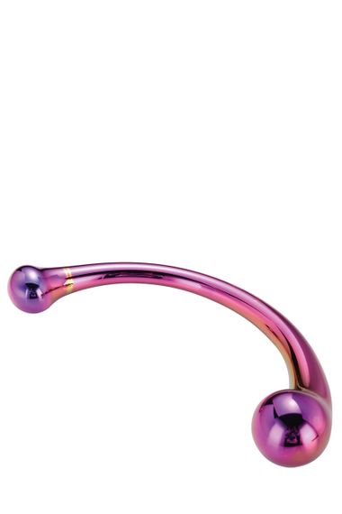 Вигнутий скляний фалоімітатор Dream Toys GLAMOUR GLASS CURVED WAND Sex Aura | Зображення 2