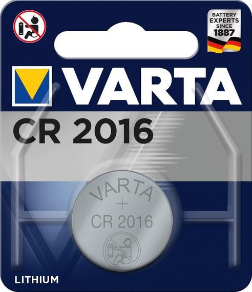 Батарейка VARTA CR 2016 BLI 1 LITHIUM (06016101401)