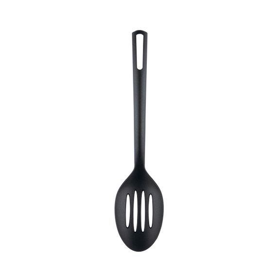 Ложка кухонна з отворами GT-5206 чорна Gusto