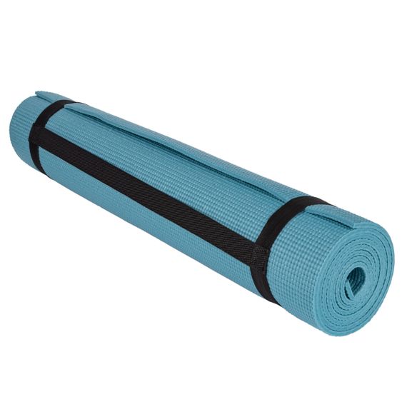 Килимок для йоги та фітнесу PowerPlay 4010 PVC Yoga Mat Зелений (173x61x0.6) | Зображення 3