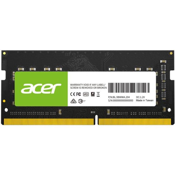 SoDIMM 16Gb DDR4 3200 MHz Acer SD100, Retail | Зображення 2