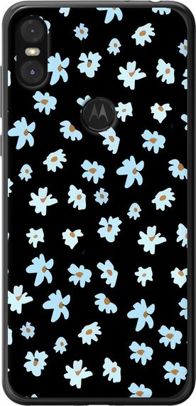 Чехол на Motorola One Цветочный "4900u-1589-17620"