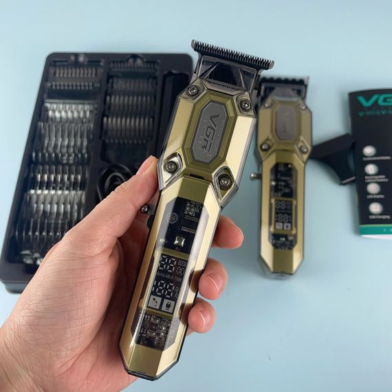 Епілятор VGR 5 в 1 V-752 RED, водонепроникний корпус IPX5, 5 насадок (45700-V-752 RED_775) | Зображення 5