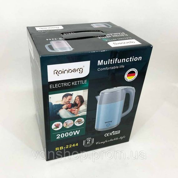 Качественные электрочайник Rainberg, Электрические чайники качественные, Электрочайник отличный UI-15 | Зображення 3