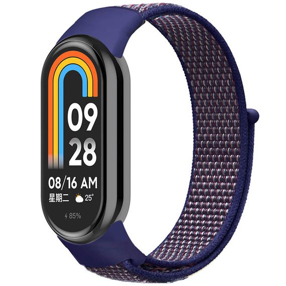 Ремешок Nylon New для Xiaomi Mi Band 8/9 Navy Blue