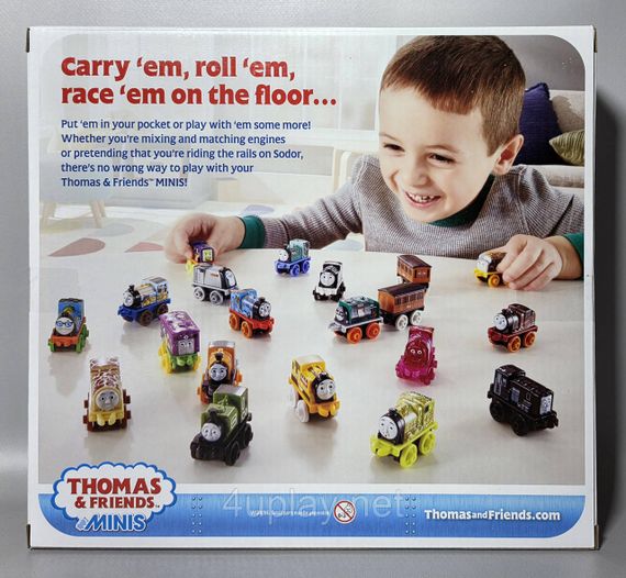 Игровой набор 20 мини-поездов Паровозик Томас и друзья. Thomas & Friends MINIS Toy Train 20 Pack Fisher-Price | Зображення 6