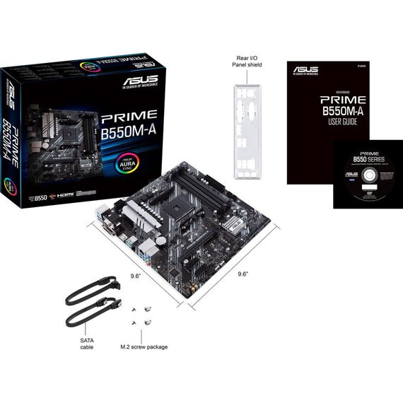 Материнська плата ASUS PRIME B550M-A | Зображення 4